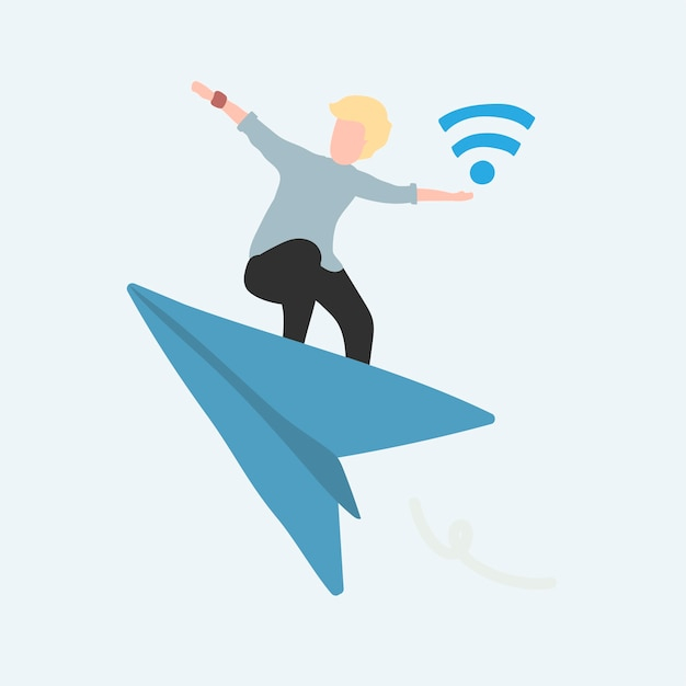  people, technology, icon, paper, plane, graphic, internet, digital, avatar, human, communication, men, illustration, connection, people icon, fast, gadget, paper plane, device, lifestyle