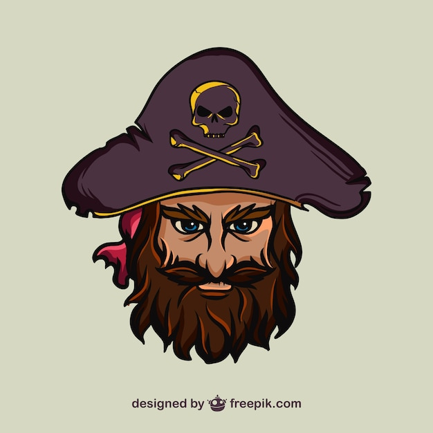 cartoon,face,hat,beard,illustration,head,pirate,costume,caribe,pirate hat
