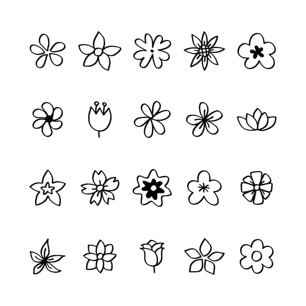  flower, floral, icon, leaf, nature, rose, icons, black, garden, graphic, plant, decoration, white, natural, environment, ecology, illustration, doodles, black and white, fresh