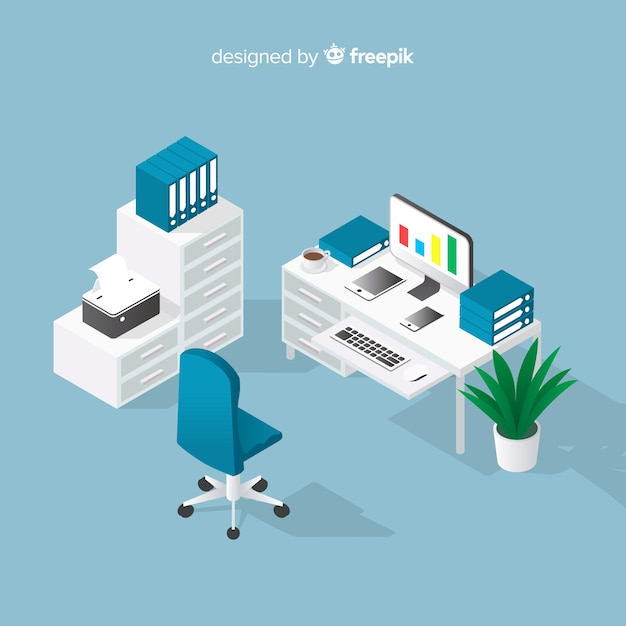 business,book,computer,office,table,work,folder,furniture,room,pen,corporate,isometric,job,desk,company,modern,interior,chair,print,pc
