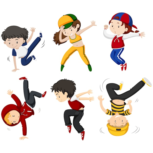 people,kids,dance,color,kid,human,boy,dancing,colour,boys,collection,set,colored,coloured