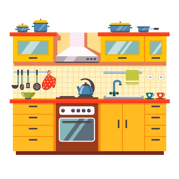  icon, kitchen, home, retro, table, color, wall, room, sign, flat, cooking, decoration, interior, living room, symbol, home icon, flat icon, decor, top, kitchen utensils