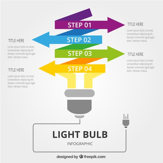 infographic,business,arrow,design,hand,template,light,infographics,hand drawn,chart,marketing,graph,colorful,arrows,flat,light bulb,energy,bulb,process,drawing