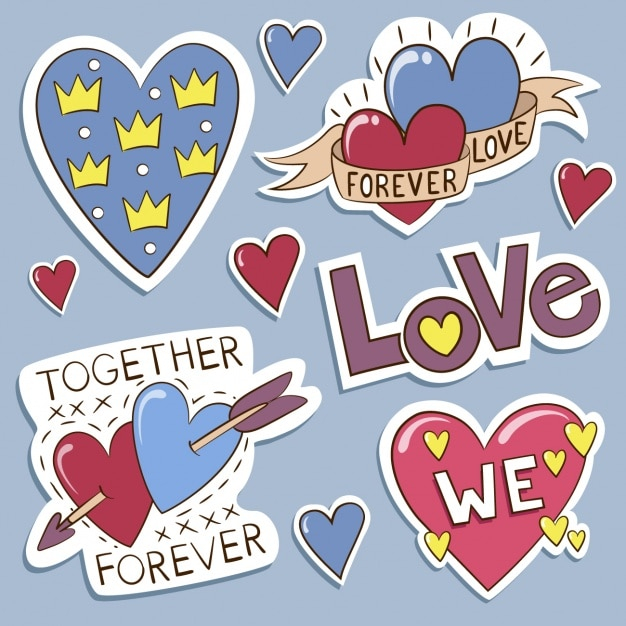 label,heart,love,sticker,color,labels,couple,stickers,romantic,colour,beautiful,love couple,collection,romance,set,coloured,romanticism