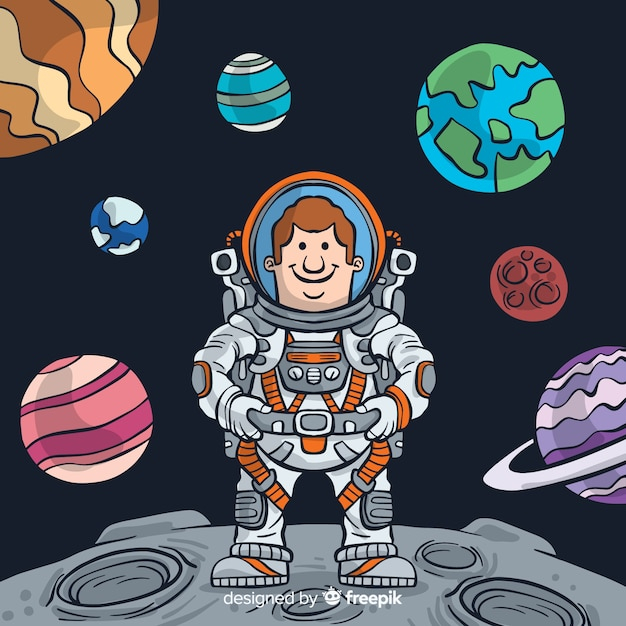  travel, technology, hand, man, character, hand drawn, earth, science, space, moon, stars, rocket, galaxy, drawing, planet, helmet, hand drawing, universe, astronaut, professional