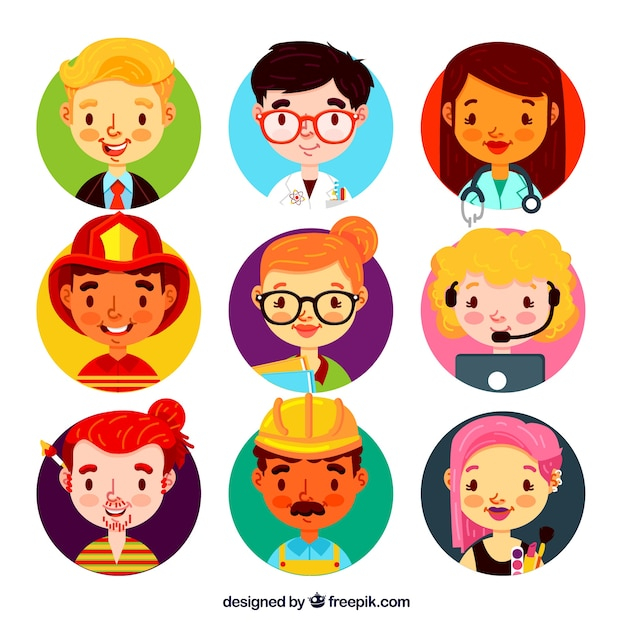 people,design,man,character,face,cute,smile,happy,network,colorful,avatar,human,person,flat,modern,smiley,profile,men,head,flat design