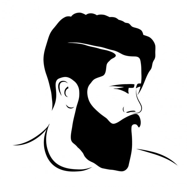  people, man, fashion, hair, face, hipster, black, silhouette, sign, modern, beard, men, people silhouettes, mustache, hairstyle, man silhouette, style, hair style, male, handsome