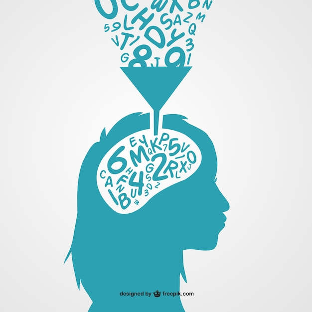 school,design,template,line,student,brain,layout,idea,art,number,silhouette,human,numbers,profile,head,math,woman silhouettes,lady,think