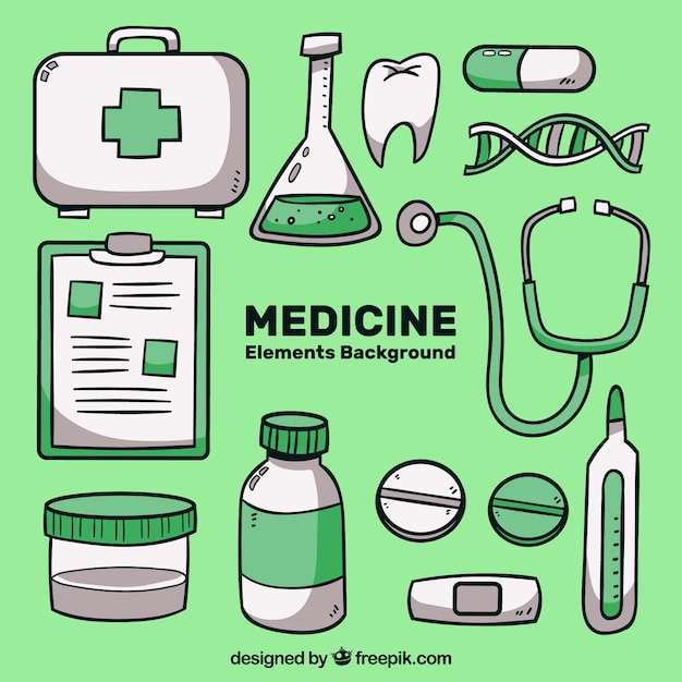 background,medical,box,health,icons,backdrop,medicine,elements,care,pills,health care,medical icons,bottles,kit,medicine box,medicine kit
