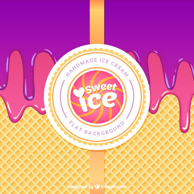  background, food, design, summer, ice cream, flat, backdrop, ice, sweet, flat design, dessert, cream, eating, icecream, season, delicious, taste, summertime, wafer, cooling