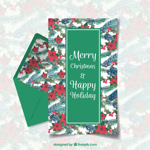 watercolor,christmas,christmas card,merry christmas,hand,template,santa,green,xmas,box,hand drawn,celebration,delivery,happy,holiday,festival,letter,envelope,happy holidays,mail