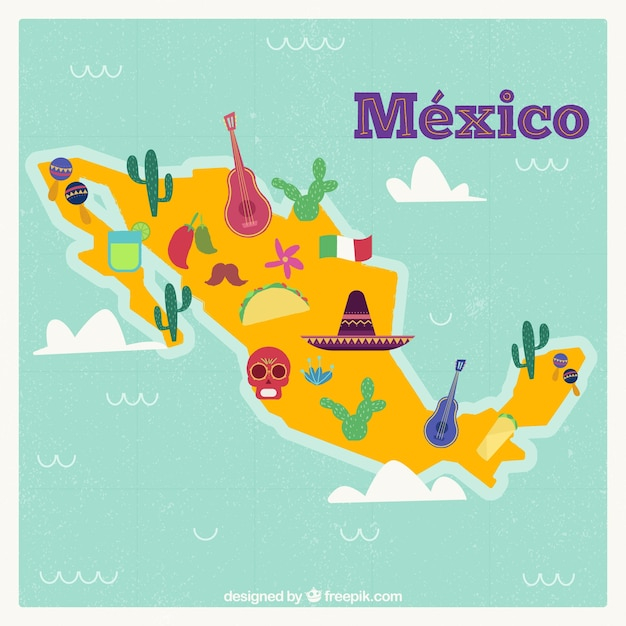 food,design,city,map,guitar,flat,drink,elements,mexico,mexican,cactus,flat design,culture,chili,country,mexican food,tacos,cultural,mexico city,mexican culture