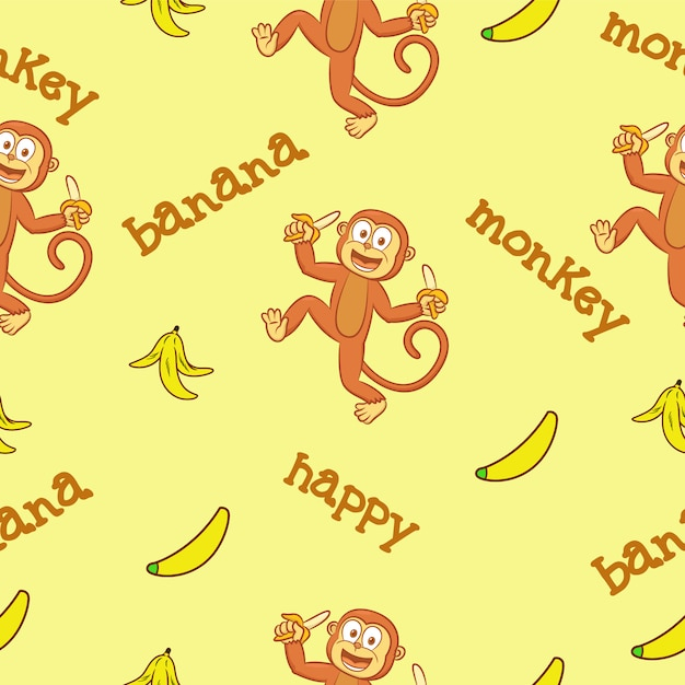 background,pattern,wallpaper,cute,yellow,backdrop,yellow background,monkey,sweet,banana,pattern background,funny