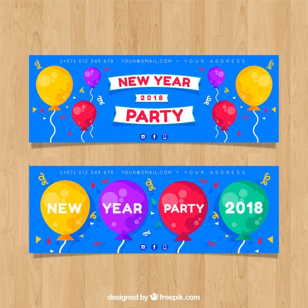 banner,happy new year,new year,party,banners,celebration,happy,holiday,colorful,event,happy holidays,new,balloons,december,celebrate,year,festive,season,2018