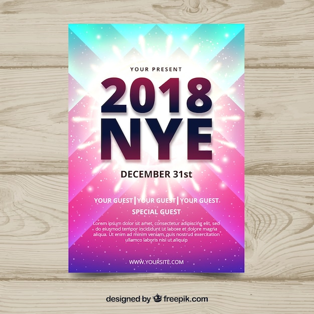 brochure,flyer,poster,happy new year,new year,music,abstract,party,template,blue,brochure template,pink,party poster,leaflet,dance,celebration,happy,holiday,event,festival