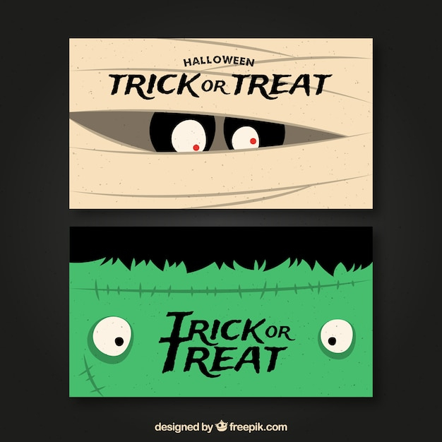 banner,party,halloween,banners,cute,celebration,holiday,monster,walking,horror,costume,dead,scary,october,evil,nice,terror,frankenstein,mummy,spooky