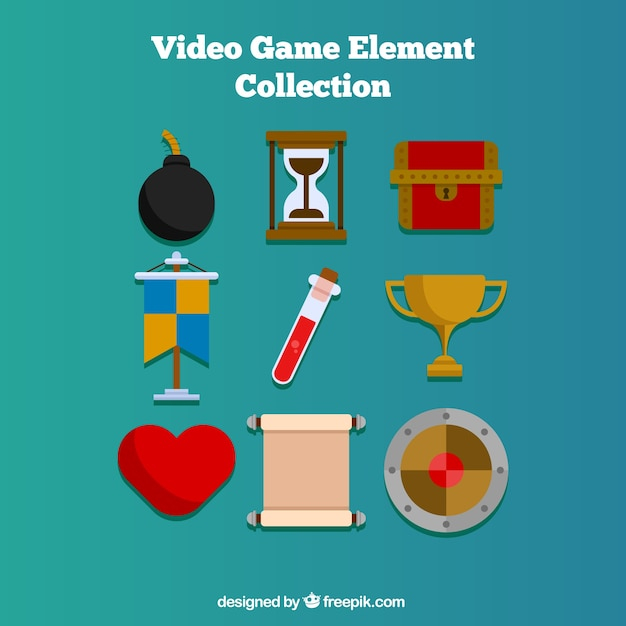 heart,technology,computer,retro,flag,shield,time,digital,game,flat,video,trophy,tech,fun,games,online,electronic,gaming,bomb,parchment
