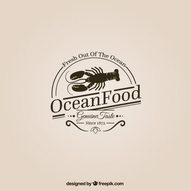 logo,food,restaurant,sea,logos,food logo,restaurant logo,ocean,seafood,shrimp,sea food,lobster,prawn