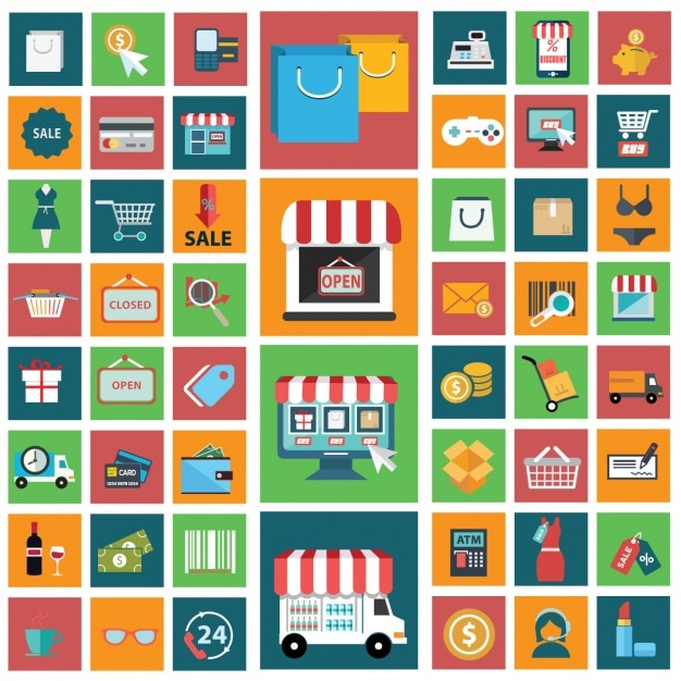food,sale,card,design,icon,money,shopping,icons,truck,bag,flat,store,shopping bag,shopping cart,flat design,credit card,online,basket,online shopping,cart