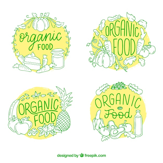 food,label,vegetables,fruits,labels,organic,natural,healthy,healthy food,pack,organic food,vegetarian,food label,collection,set,homemade