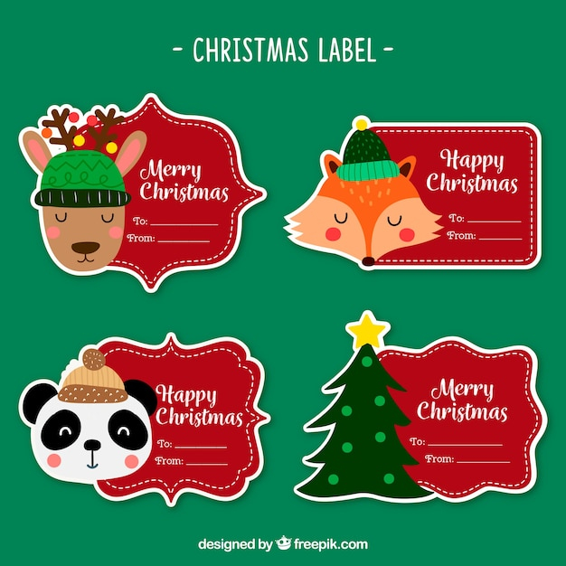 christmas tree,vintage,christmas,christmas card,tree,merry christmas,xmas,retro,celebration,happy,animals,holiday,labels,festival,decoration,christmas decoration,christmas ornament,fox,stickers,vintage label