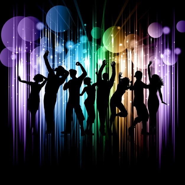 background,people,party,dance,silhouette,backdrop,lights,bokeh,disco,group,crowd,dancing,bright,shiny