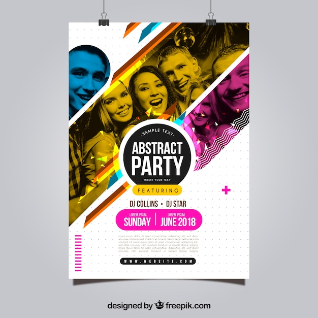  brochure, flyer, poster, music, people, abstract, party, template, geometric, brochure template, party poster, shapes, leaflet, dance, celebration, event, festival, flyer template, stationery, friends