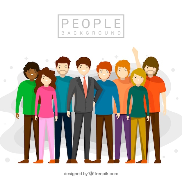 background,people,design,man,character,human,person,businessman,flat,men,flat design,group,characters,society,population,adult,citizen