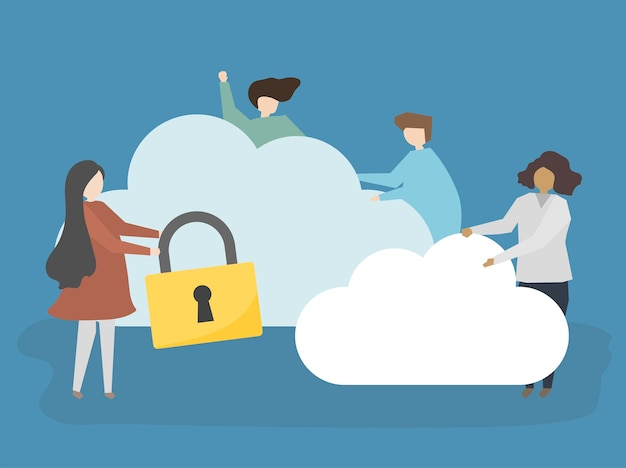 people,technology,icon,family,cloud,man,network,graphic,person,security,white,friends,data,information,safety,lock,people icon,insurance,life