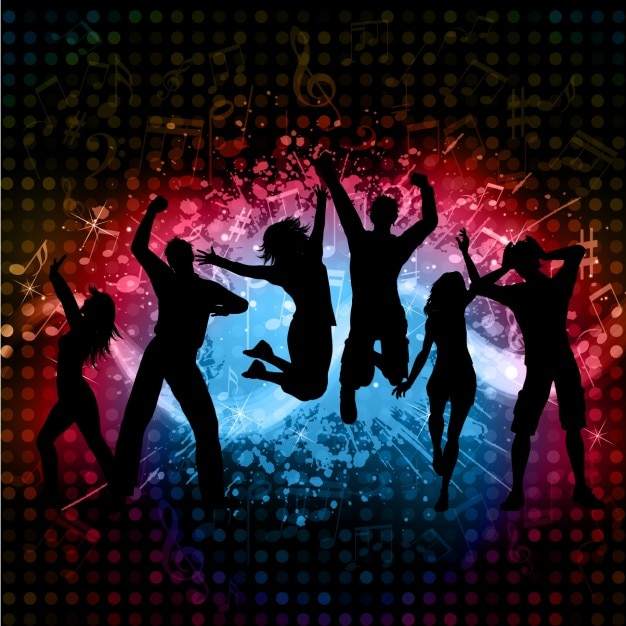 background,music,people,party,man,dance,celebration,silhouette,friends,boy,disco,illustration,music background,concert,woman silhouettes,group,crowd,people silhouettes,youth