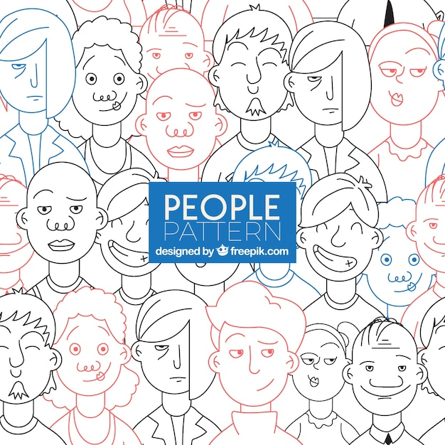 pattern,people,man,human,person,men,group,seamless,faces,society,loop,population,adult,repeat,persons,citizen,with