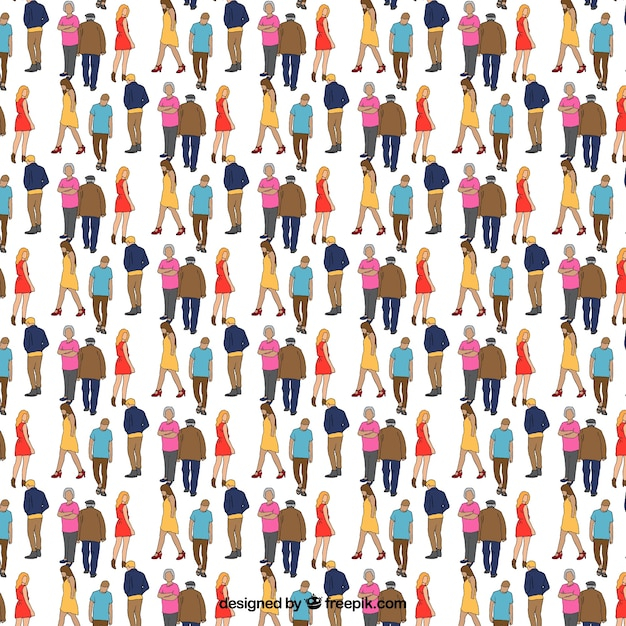 pattern,people,man,human,person,men,group,seamless,society,loop,population,adult,repeat,persons,citizen