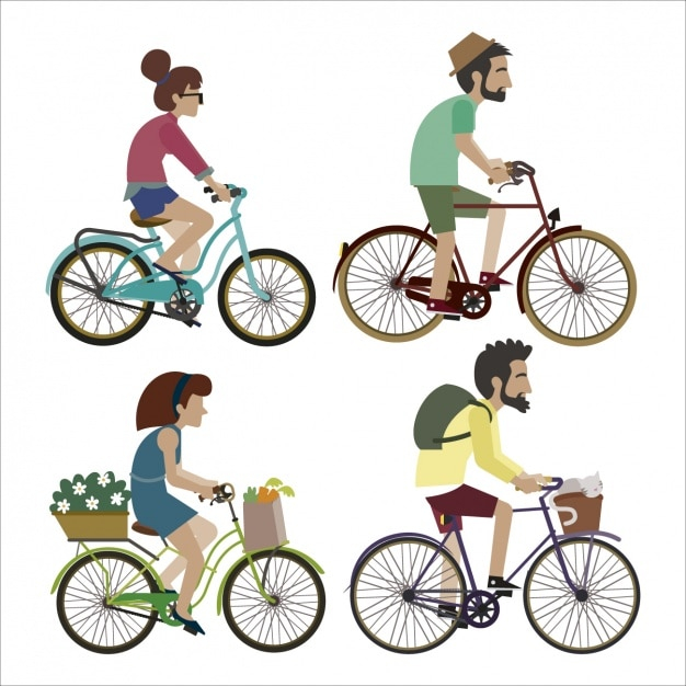  people, man, color, bike, human, boy, men, colour, cycling, collection, set, ride, colored, bikes, riding, coloured