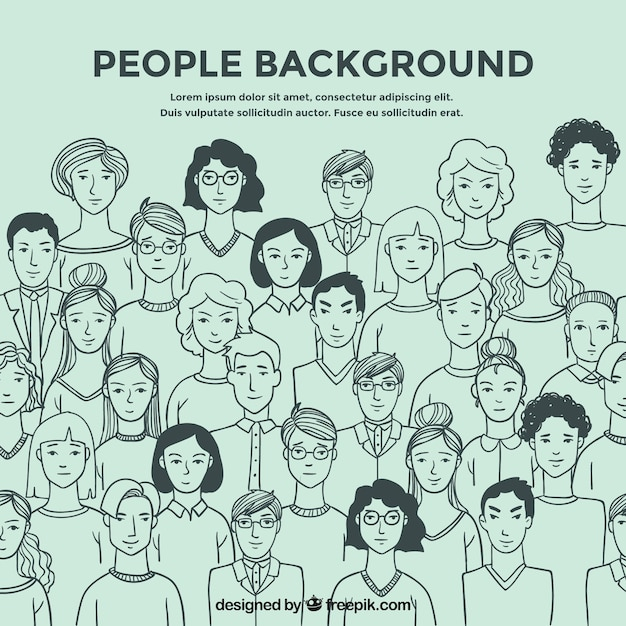 background,people,hand,man,character,hand drawn,human,person,drawing,men,group,characters,drawn,society,sketchy,population,sketches,adult,citizen
