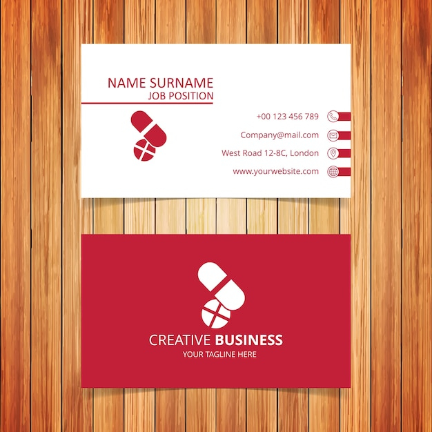 logo,business card,business,abstract,card,template,medical,office,red,visiting card,doctor,health,layout,presentation,stationery,corporate,contact,creative,company,modern