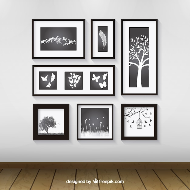 frame,nature,frames,photo frame,photo,wall,photography,decoration,picture frame,trees,plants,mountains,butterflies,pictures,indoor