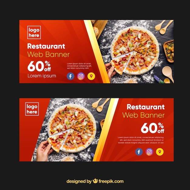  banner, food, business, menu, template, restaurant, kitchen, pizza, banners, chef, web, promotion, cook, cooking, company, information, dinner, eat, diet, picture
