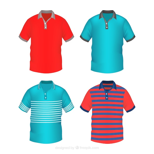 Free: Polo shirt collection with different pattern - nohat.cc