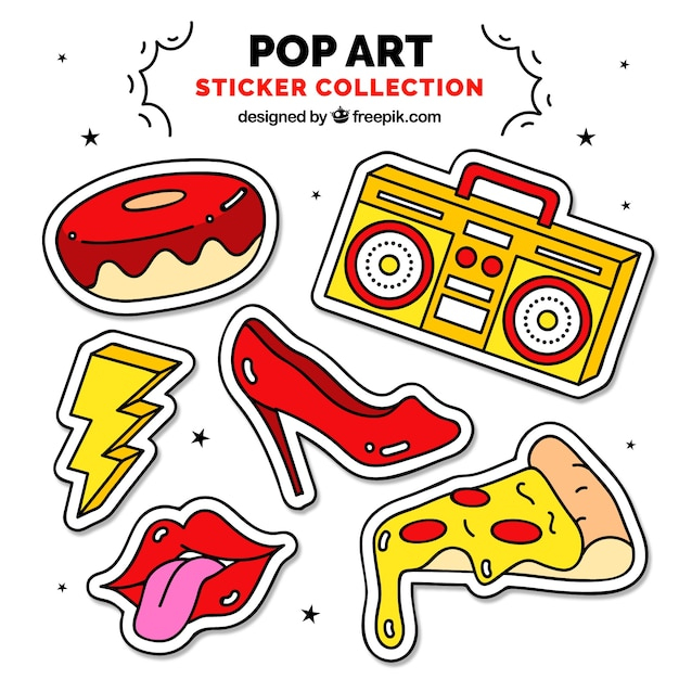 hand,cartoon,sticker,pizza,comic,hand drawn,art,colorful,pop art,drawing,modern,radio,mouth,stickers,fun,lightning,hand drawing,donut,pop,style