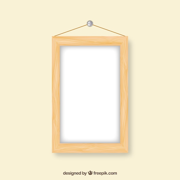 Free: Rectangular wooden frame - nohat.cc