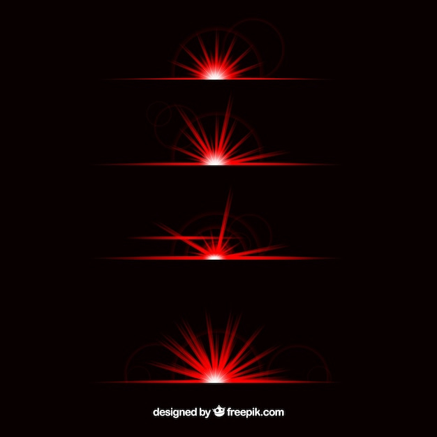 abstract,border,light,red,neon,elegant,lights,sparkle,divider,glow,lens,flare,bright,lens flare,pack,collection,set,glowing