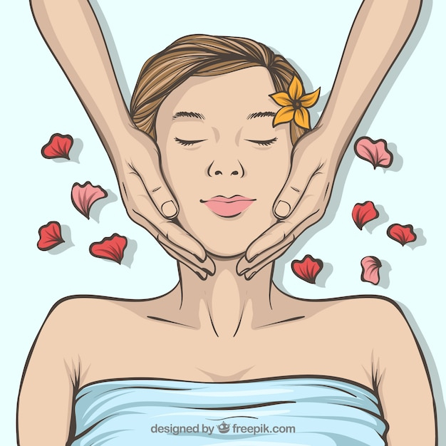 background,people,hand,nature,character,beauty,hand drawn,spa,health,person,beauty salon,drawing,natural,healthy,salon,relax,care,wellness,zen,drawn