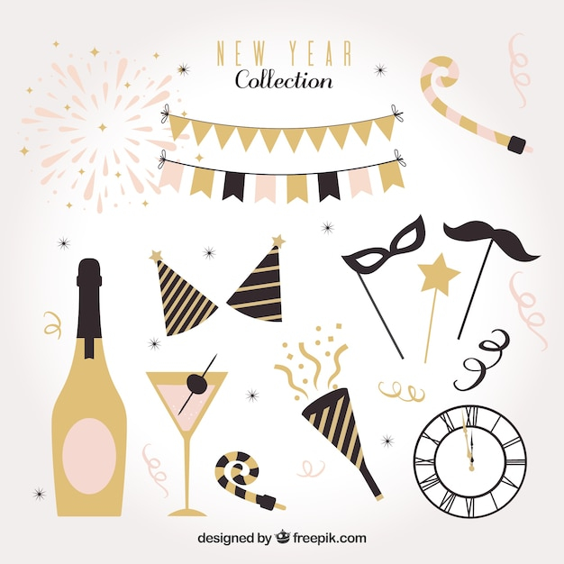 happy new year,new year,party,retro,celebration,happy,holiday,event,happy holidays,champagne,new,elements,december,celebrate,element,year,festive,season,2018