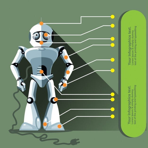 infographic,technology,character,cartoon,science,cute,robot,future,cartoon character,machine,toy,futuristic,colour,robotic,colored,spaceman,cyborg,coloured