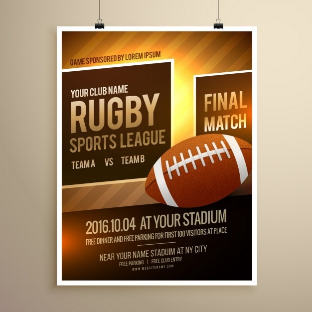 brochure,flyer,poster,invitation,abstract,card,cover,template,leaf,football,leaflet,presentation,sports,event,game,team,stationery,winner,cup,booklet
