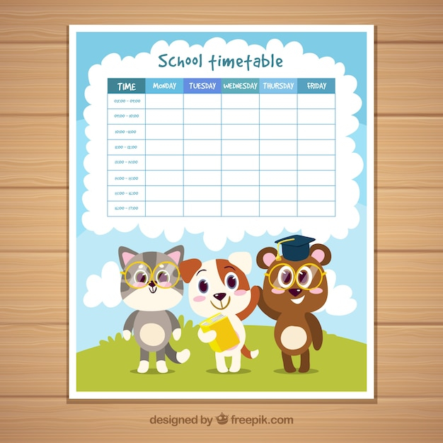 calendar,school,education,dog,cartoon,cat,student,animals,bear,back to school,study,smiley,plan,print,schedule,college,date,planner,learn,characters