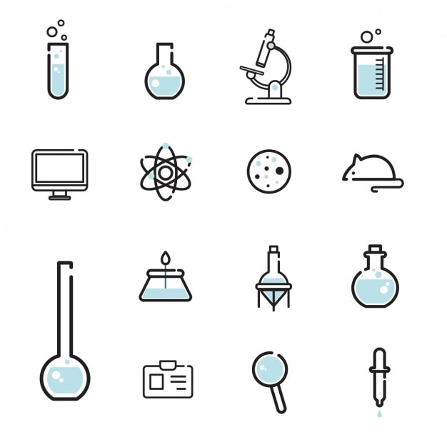  icon, computer, icons, science, glass, mouse, chemistry, magnifying glass, test, atom, microscope, physics, icon set, tube, collection, test tube, computer mouse, set, magnifying