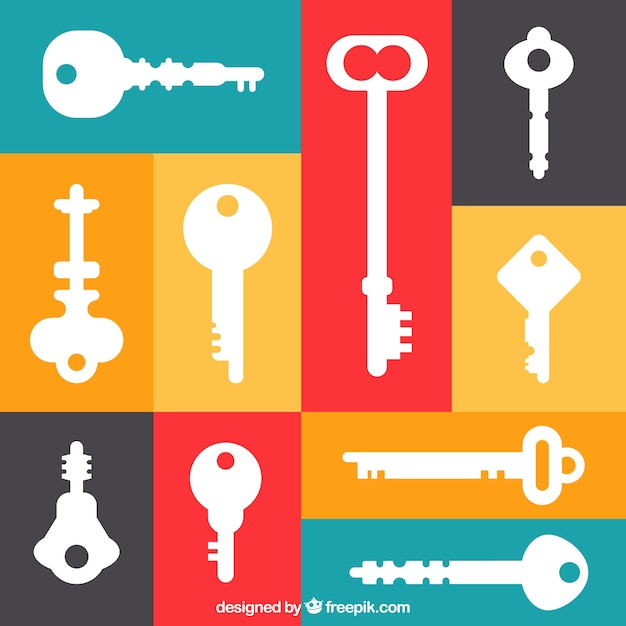 design,metal,security,door,flat,key,safety,flat design,lock,keys,safe,protection,pack,protect,collection,secure,set,different,access,safeguard