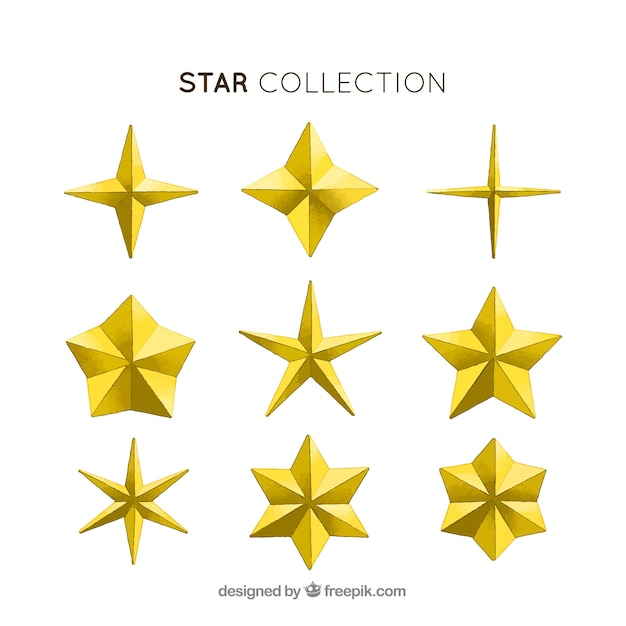 abstract,star,ornaments,stars,shape,golden,decoration,decorative,ornamental,abstract shapes,bright,pack,shiny,collection,set