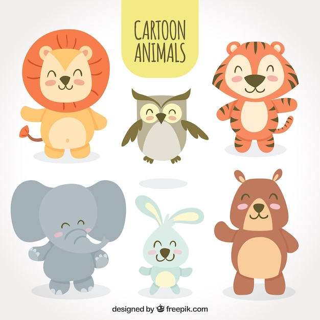  nature, cartoon, animal, cute, smile, happy, lion, animals, bear, colorful, owl, elephant, rabbit, sweet, smiley, tiger, fun, bunny, cute animals, cool